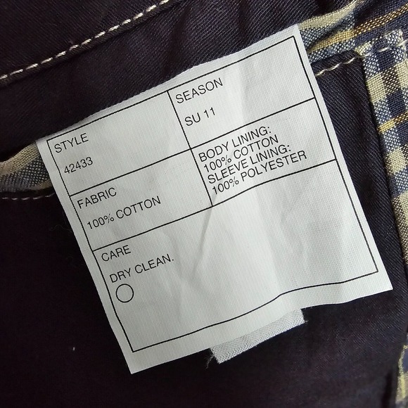 J Crew Ludlow Jacket Mens Large‎ Plaid 2 Button Unstructured Lightweight Blazer - Picture 7 of 14